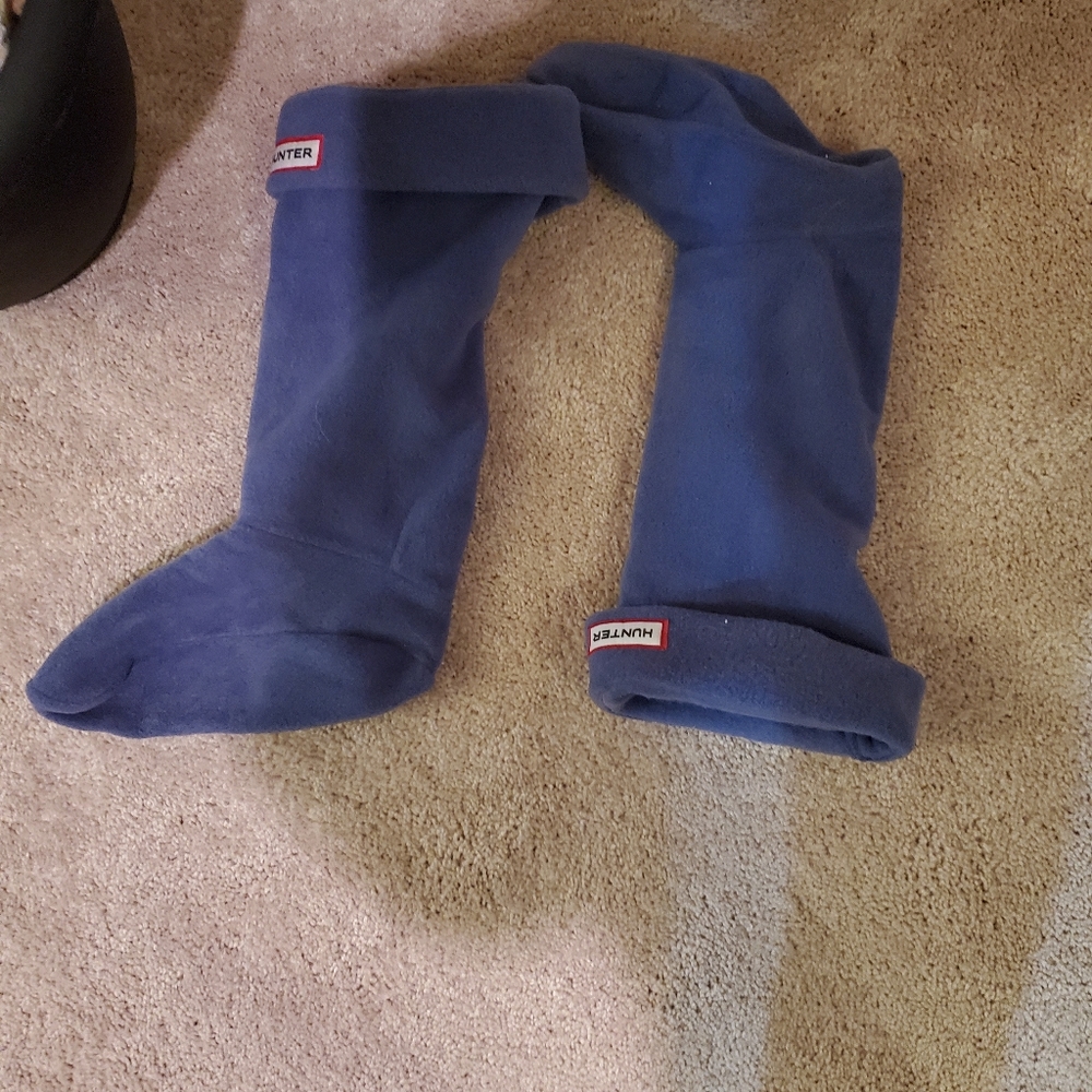 Hunter tall wooly boot socks